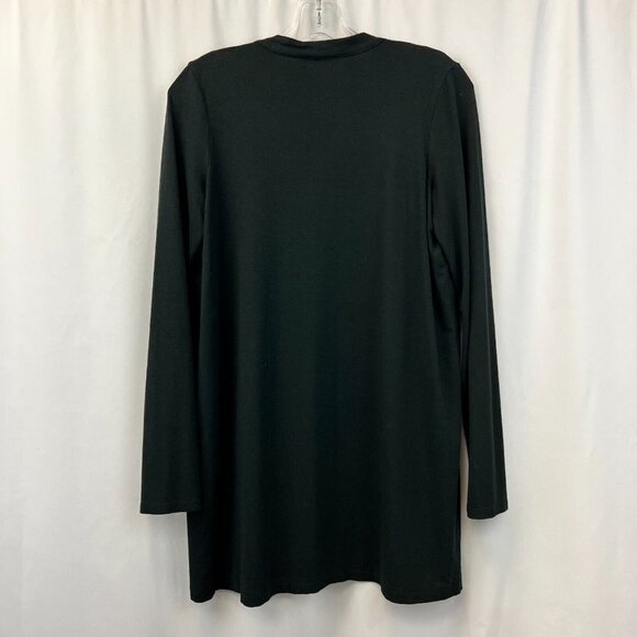J. Jill Wearever Collection Womens Black Open Front Cardigan Sweater Size XS - Picture 2 of 10